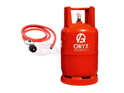 Oryx 13kg LPG Cylinder with Hose Pipe and Low Pressure Regulator (Full Set) Cooking Gas