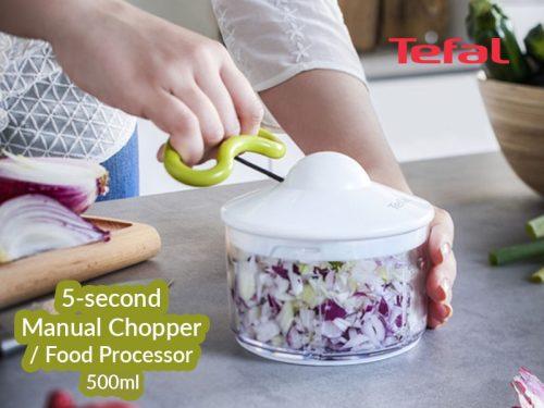 Tefal Easypull Non-electric Food Processor/Chopper, 500ml – K1330404 Choppers Food Choppers 2