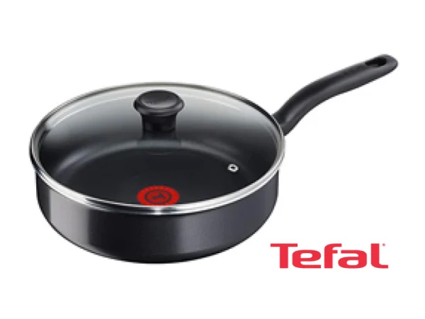 Tefal First Cook Casserole Sauce Pan with Glass Lid 24cm - B3043202