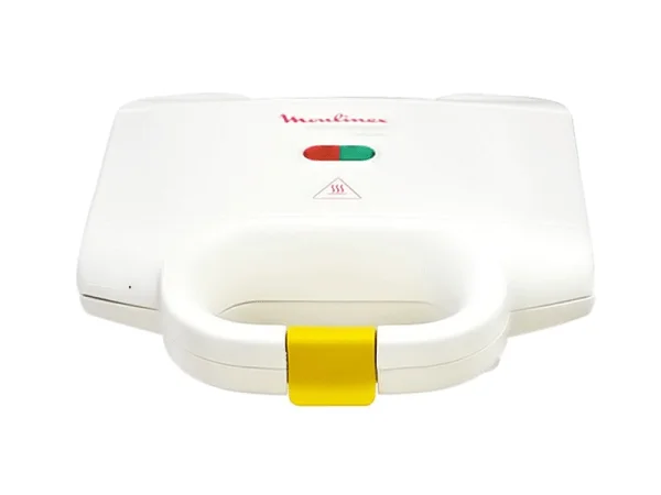 Moulinex Sandwich Maker, White, Ultra Compact - SM154042