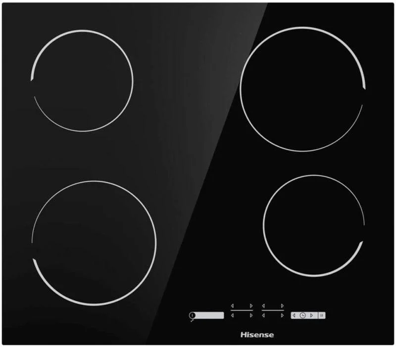 Hisense Ceramic Hob, 60cm Four Zone Built in Ceramic Hob E6431; Touch Control Built-in Hobs 5