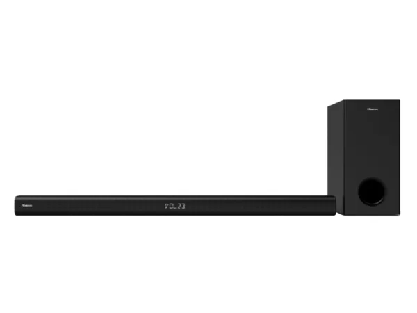 Hisense 2.1Ch Soundbar with Wireless Subwoofer HS218 - 200 watts, Bluetooth, DOLBY Audio,