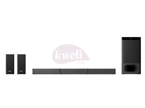 Sony 5.1ch Home Cinema Soundbar System with Bluetooth®, Rear Speakers, External Subwoofer, HDMI, USB, 1000 watts - HTS500