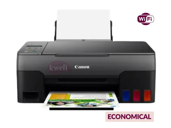 Canon High Yield Printer G3420; Economical Colour Printer with Copy, Scan and WIFI– 12,000/7,700 pages