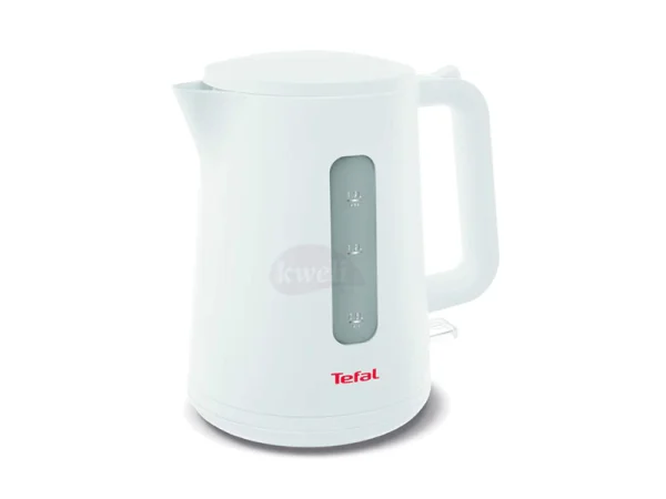 TEFAL Electric Kettle KO200127; 2400 watts, 1.7-litre Plastic Jug, White