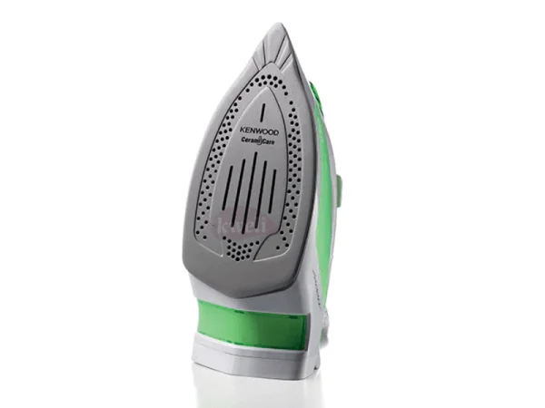 Kenwood Steam Iron with Ceramic Soleplate STP70, Green - Non-stick Flat Iron, 2600 watts