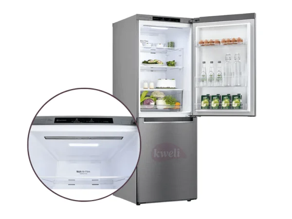 LG 306-litre Refrigerator GC-B369NLJM with Bottom Freezer; Door Cooling+™, Total no frost