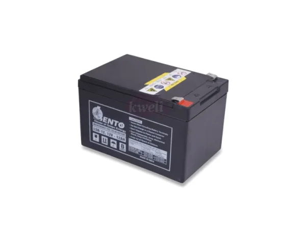 Lento 12AH 12V 144Wh Sealed Maintenance Free VLRA Battery, Made in India