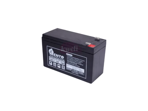 Lento 7AH 12V 84Wh Sealed Maintenance Free VLRA Battery, Made in India Lento Batteries