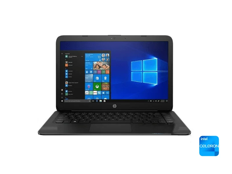 HP 14 Inch Intel Celeron Laptop 14-CF2007NIA - 4GB RAM, 1TB HDD