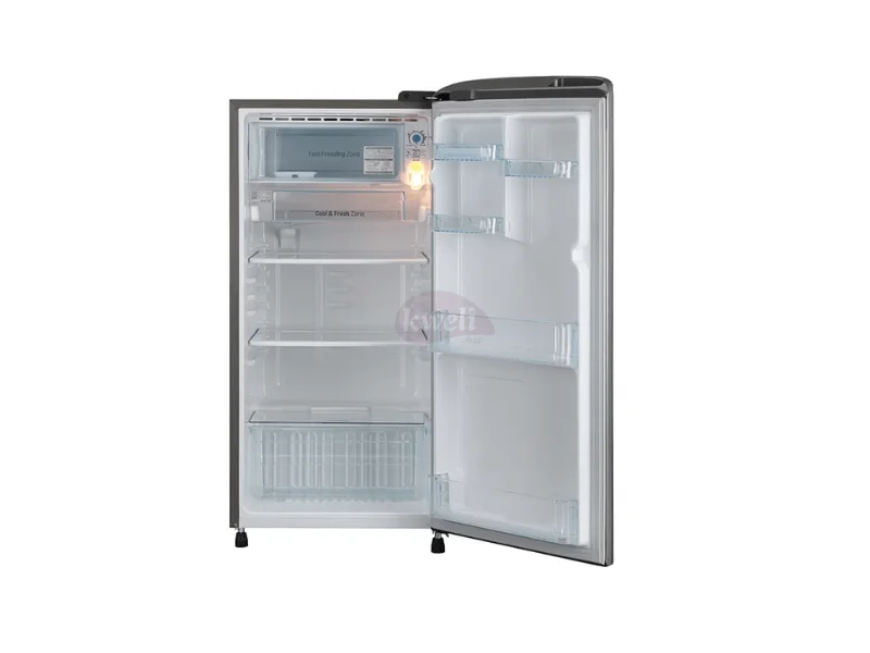 LG 180-Litre Single Door Refrigerator GL-B201SLLB; Single Door, Smart Inverter Compressor, Large Capacity Freezer, Big Vegetable Box, Semi Auto Defrost