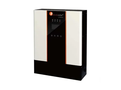 Felicity 3kVA/2.5kW 24V Hybrid Inverter IVEM-3024; 100A MPPT Charge Controller with Solar 4,000W PV input, 120-450V PV range, and 230Vac generator/utility input Hybrid Inverters