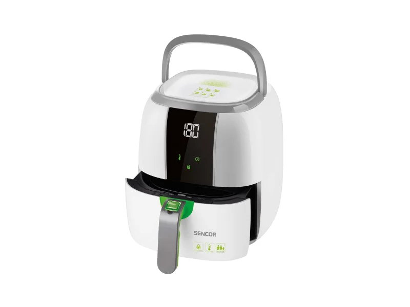 Sencor Air Fryer, 3 litre Oilless Air fryer & White - SFR5320WH ; 1,400 watts