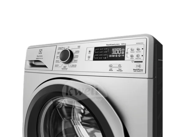 Electrolux 6kg Front Load Washing Machine EWF6240SS5; 1200rpm, Steam, Pause+Add, Inverter, Silver