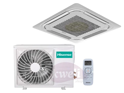 Hisense 36000BTU Ceiling Cassette Air Conditioner AUC-36HR4SDKA, R410a Ceiling Cassette ACs Hisense A/Cs