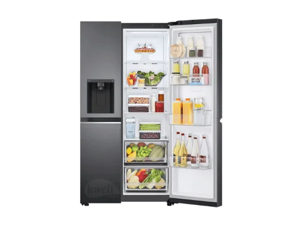 LG 650L Side-by-Side Refrigerator GC-J257SQRS; Water & Ice Dispenser with UV Nano Protection, Door-in-Door™ Fridge, Total No Frost