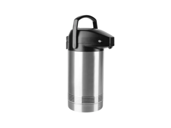 Tefal 3-litre President Thermos Flask K3150114; Tefal President Jug, 24Hrs Cold, 12Hrs Hot, Breakproof, Stainless Steel