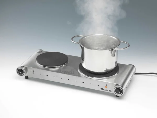 Ariete Double Electric Hot Plate SFO0994/2; 2500-watt 2 Burner Hot Plate