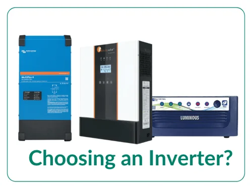 Choosing an inverter -