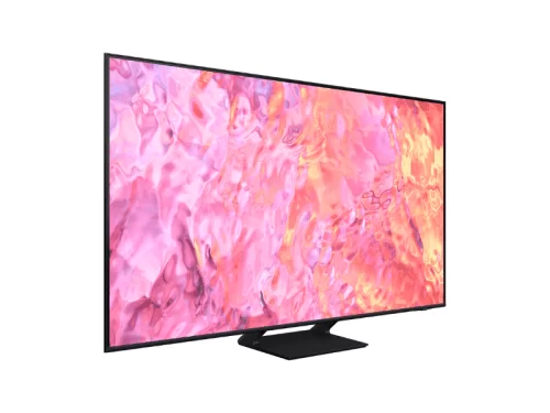 Samsung 55-inch QLED 4K Smart TV 55Q60C; Quantum Dot Technology, HDR, Dual LED, Built-in Wi-Fi, Slim Design 4K UHD Smart TVs