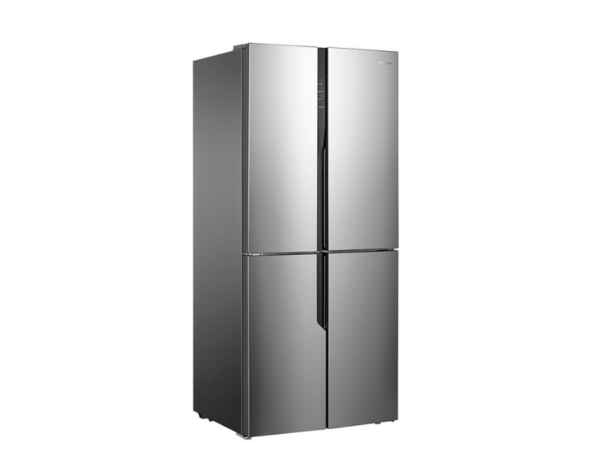 Hisense 561-itre Side-by-Side Refrigerator RQ561N4AC1 - Silver; Total No Frost, Inverter Compressor