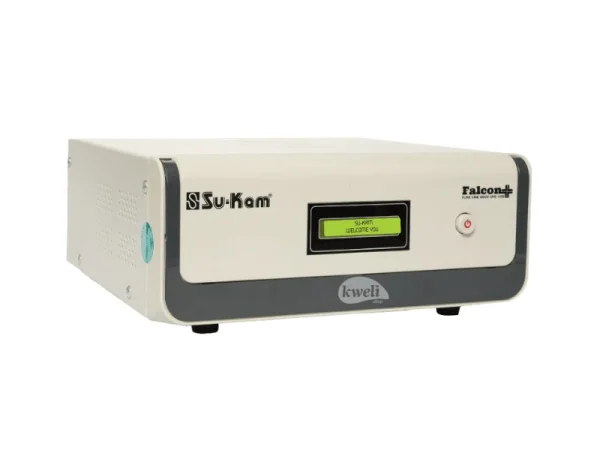 Su-kam 1250VA 12V (840W) Falcon+ Pure Sine Wave UPS Inverter; Digital Display, Battery reserve, Resettable Fuse, 300% Load Startup