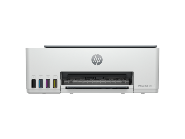 HP Smart Tank 520 All-in-One Printer; A4 Color & Black, Print/Scan/Copy, USB Connectivity, High-Yield Refillable Ink Tanks, Up to 12 ppm