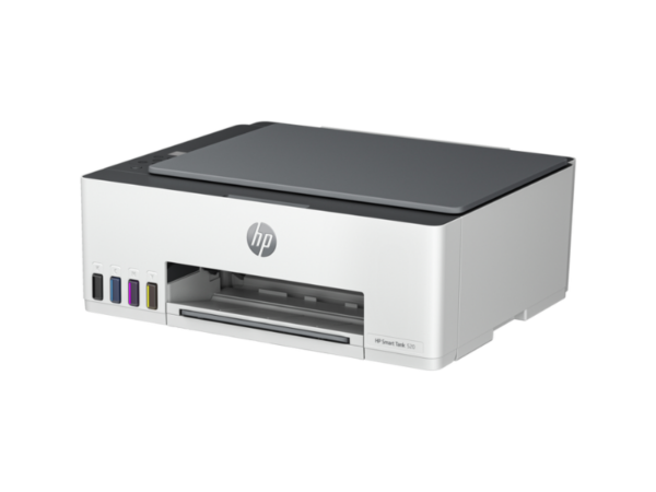 HP Smart Tank 520 All-in-One Printer; A4 Color & Black, Print/Scan/Copy, USB Connectivity, High-Yield Refillable Ink Tanks, Up to 12 ppm