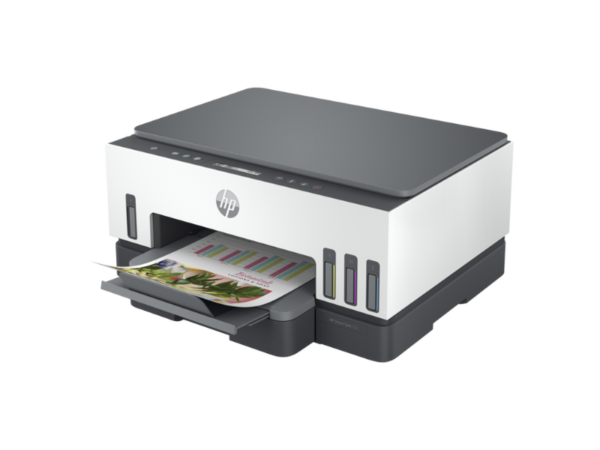 HP Smart Tank 720 All-in-One Printer; Auto Duplex, A4 Color & Black, Print/Scan/Copy, Wireless Wi-Fi, High-Yield Refillable Ink Tank