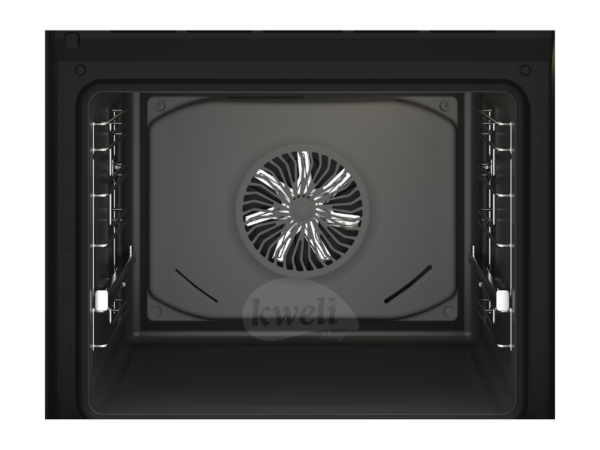 Beko Built-In Oven BBIM14300BCCH; 60x60cm Fan-Assisted Oven, 8 Functions, LED Display, Steam Cleaning, Black