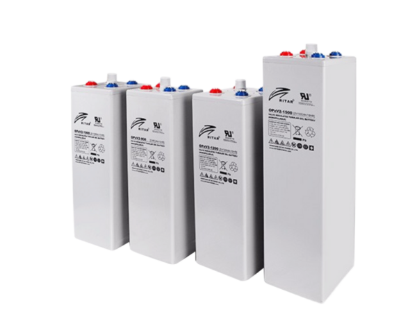 Ritar 2000AH 2V OPzV Tubular Gel Battery; Long-Life, Maintenance-Free, Deep Cycle