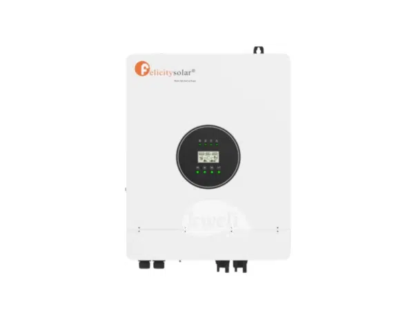 Felicity 8kVA/8kW 48V Hybrid Inverter IVEM8048; 8kWp/500Voc/90-450V Built-in Dual MPPT Charge Controllers, Battery Charger, Pure Sine Wave Output, High-Frequency Design