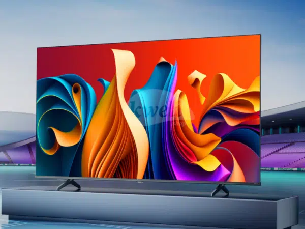 Hisense 75-inch QLED 4K UHD Smart TV 75Q6N; VIDAA OS, Quantum Dot Colour, 120Hz Refresh Rate with Game Mode PLUS, Dolby Vision & Atmos, Voice Control, Frameless Design