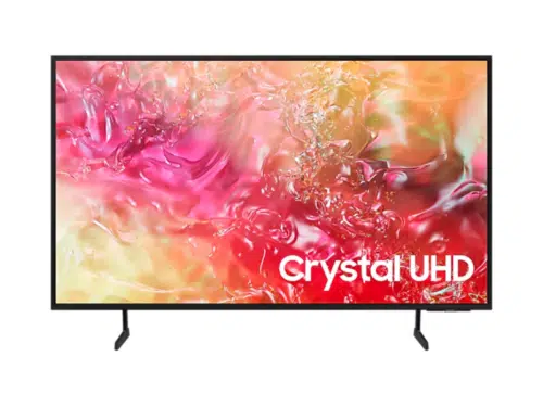 Samsung 65-inch Crystal UHD 4K Smart TV UA65DU7010UXKE (2024); Dynamic Crystal Colour, HDR10+, Tizen OS, Slim Look, 3 Bezel-less Design 4K UHD Smart TVs