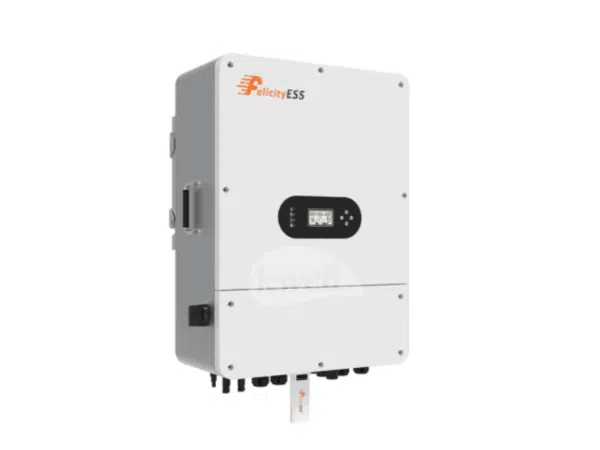 Felicity T-REX 10kVA/10kW 48V 3-Phase Hybrid Solar Inverter T-REX-10KLP3G01; Built-in Dual MPPT 13000W Solar Charge Controller, 200–850V MPPT Range, 900V Voc, Pure Sine Wave Output, Wi-Fi Monitoring, IP65
