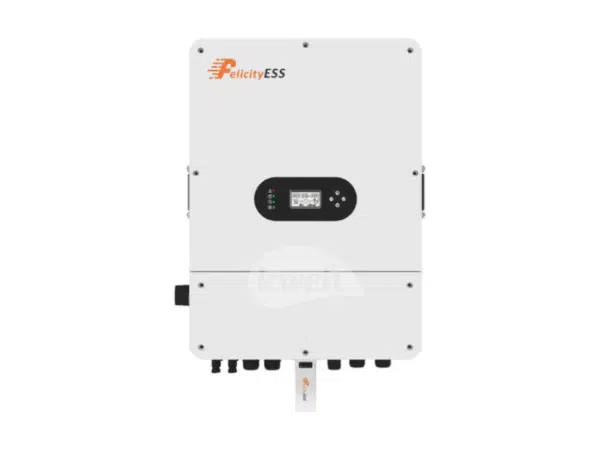 Felicity T-REX 10kVA/10kW 48V 3-Phase Hybrid Solar Inverter T-REX-10KLP3G01; Built-in Dual MPPT 13000W Solar Charge Controller, 200–850V MPPT Range, 900V Voc, Pure Sine Wave Output, Wi-Fi Monitoring, IP65