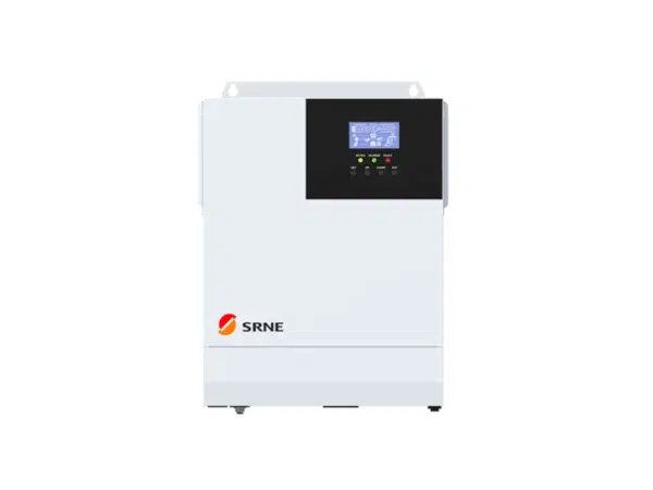 SRNE 1.5kVA/1.5kW 12V Hybrid Solar Inverter HF1215S60-108; Built-in 60A MPPT Solar Charge Controller 1000Wp/108Voc/15–90V, Pure Sine Wave Output